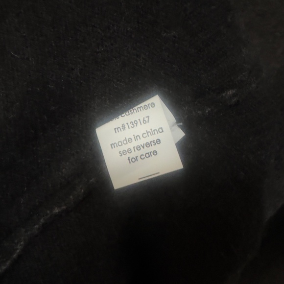 NEW 27 Miles Dark Gray Cashmere Sweater - Men's XXL - Picture 5 of 5